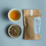 Relax Tee/Roseva Bloom- Öko Paper Bag