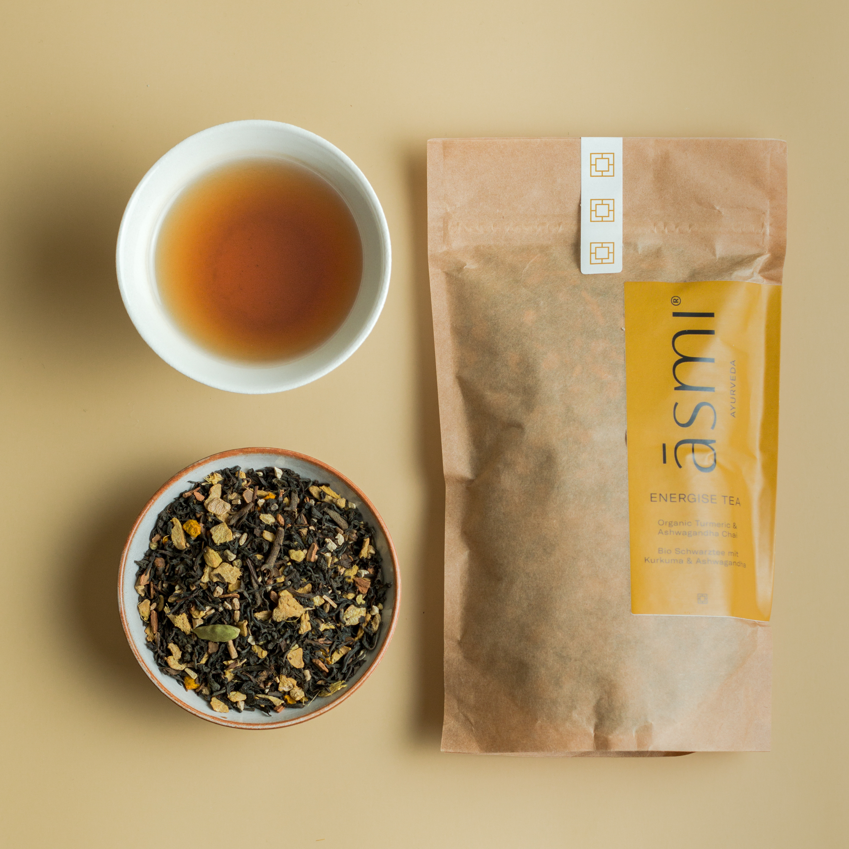 āsmi Teeset Relax, Energie & Purify -  Öko Paper Bag